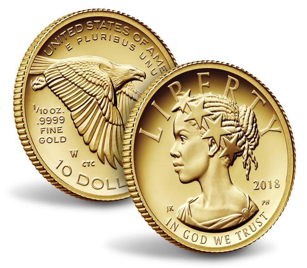 2018 American Liberty 1/10oz. Gold Coin | Edmonton Collections