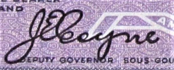 Canadian Banknote Signatures | Edmonton Collections